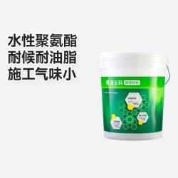 嘉宝莉 地坪漆水性聚氨酯面漆水泥地树脂地面地平油漆5kg哑光清漆