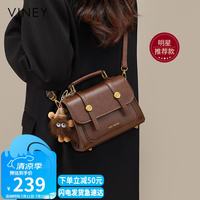 VINEY 女士牛皮斜挎包 小众品牌时尚实用手提包 100284932414