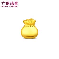 六福珠宝 添富金条足金袋袋有福金福袋黄金摆件积存金 计价 约1.00克