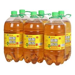 青趵泉精酿原浆1.5L大桶装青岛风味8度啤酒扎啤夜市整箱批发鲜啤 青趵泉精酿啤酒黄标*6桶