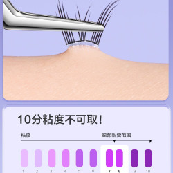 欧亿姿 免胶自粘假睫毛女自然仿真小野猫无需胶水免卸分段式太阳花眼睫毛