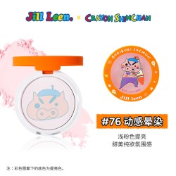 JILL LEEN 蜡笔小新涂鸦王国单色柔焦腮红盘泥膏提亮氛围女