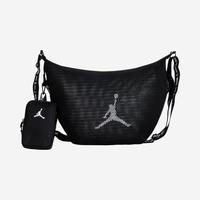 AIR JORDAN Jordan 大飞人网面球包 大容量斜挎包