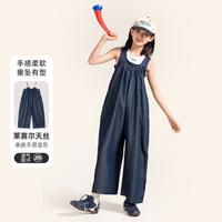 gxg.kids GXG童装儿童裤子2026夏季新款女童吊带休闲牛仔连体裤
