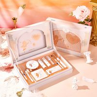 极魅 完美彩妆套装礼盒情人节生日礼物淡妆雕花口红化妆品全套官方正品