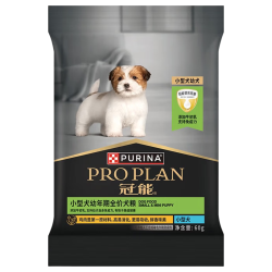 冠能 狗粮小型犬幼犬狗粮60g*3 全价狗粮 含牛初乳提高免疫