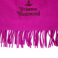 Vivienne Westwood 日本直邮VivienneWestwood西太后围巾女士星印花流苏羊毛刺绣围脖