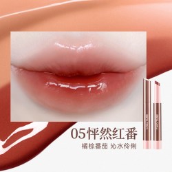 稚优泉 咬唇妆固体唇蜜水光唇釉口红裸色系学生女平价不易沾杯掉色