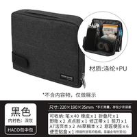 国誉 HACO HACO手提收纳整理包中包收纳包手提包 黑色