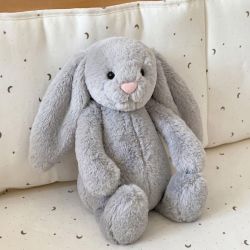 邦尼兔 害羞银色邦尼BAS3BS31cm中号Medium情人节七夕礼物