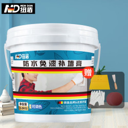 纽盾 防水免漆补墙膏 防水补墙膏 5kg 白色