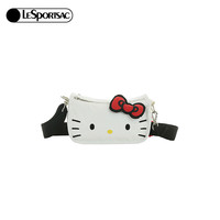 88VIP：LeSportsac 乐播诗HelloKitty凯蒂猫马鞍包可爱单肩斜挎包女手提包