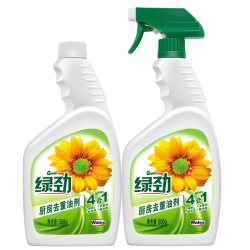 绿劲 厨房去重油污净家用清洁剂抑菌瓷砖抽油烟机快速去油污清洗剂