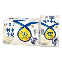 伊利 臻浓特浓牛奶250ml*16盒整箱学生早餐奶新鲜日期