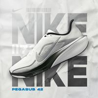百亿补贴：NIKE PEGASUS 42 男款跑步鞋 II7210-100