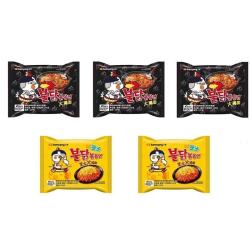 三养 韩国三养火鸡面袋装经典原味芝士味方便面速食韩式拌面（三人团）