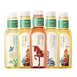农夫山泉东方树叶500ml*5瓶无糖茶饮料多口味休闲解腻茶饮料
