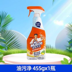 威猛先生 厨房重油污净 抽油烟机清洗剂 455克1瓶+420克1袋