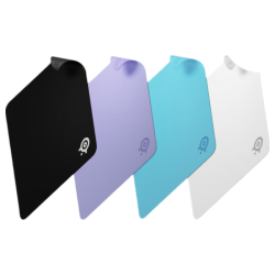 赛睿 QcK Small  游戏电竞鼠标垫小号 电竞fps顺滑鼠标垫 办公鼠标垫 防滑橡胶 250*210*2mm