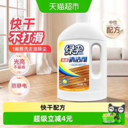 绿伞 地板清洁剂 木地板清洁剂 2kg 清香
