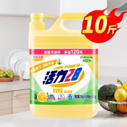 活力28 柠檬洗洁精5kg 去油绿色安全可洗果蔬温和家用