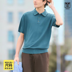 优衣库 可机洗针织polo衫/短袖优衣库男装女装481725，尺码齐全