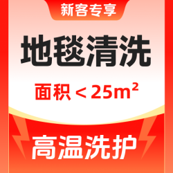 全屋地毯高温洗护（25平内）