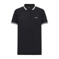 BOSS 男士刺绣棉质短袖POLO衫