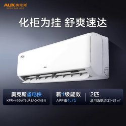 奥克斯 KFR-46GW/BpR3AQK1(B1) 新1级能效 2匹 壁挂式空调