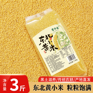 掌中禾 当季新米 东北黄小米 执行标准 GB/T11766 黄小米 1.5kg