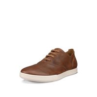 ECCO 爱步 男士 Travel M 休闲运动鞋 驼色 41 EU
