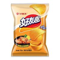 好丽友 好友趣 薯片 加勒比烤翅味 70g（补贴倒计时）