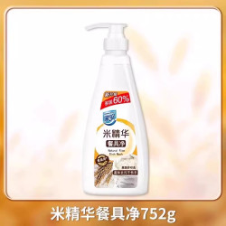 Home Aegis 米精华餐具净 洗洁精 752g*4瓶 不伤手 天然清洁剂