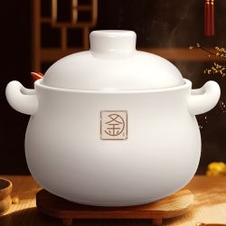 康舒 砂锅 金釜字标砂锅 大容量煤气灶用砂锅干烧不裂 4100ml