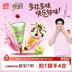 伊利 巧乐兹 脆筒冰淇淋 蜜瓜口味 73g*6支