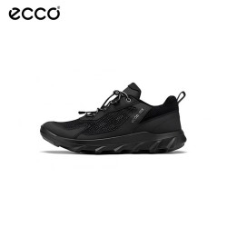 ecco 驱动系列 舒适透气减震 黑色 41 男士休闲鞋