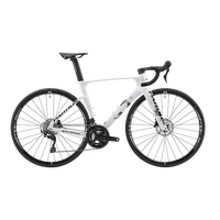 瑞豹 2024SPARK SPORT公路车自行车公路车公路自行车成人公路车 迷雾白 105 油压碟刹 L|身高175-188cm
