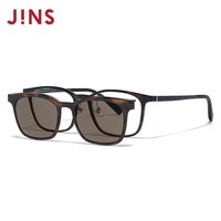JINS 1.60较薄 磁吸贴片太阳眼镜 TR90全框