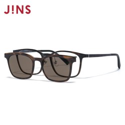 JINS 1.60较薄 磁吸贴片太阳眼镜 TR90全框
