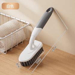 艾斯汀娜 S8705 多功能清洁刷 简约白 加长手柄 加大刷头