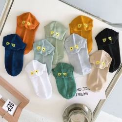 GEEZORO 新款袜子男士短袜夏季透气薄款ins学生潮流百搭低腰运动袜船袜