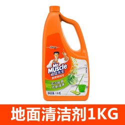 威猛先生 4瓶威猛先生地板清洁剂洗瓷砖地面擦地砖去污垢木地板拖地液神器