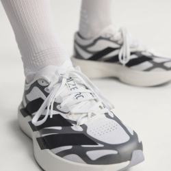 adidas ADIZERO EVO SL EXO M 竞速超轻马拉松跑鞋 41码 黑色/白色/亮金属铁灰