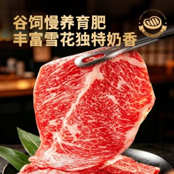 WALMSON 澳洲M6和牛超大烧肉片450g/盒*1 顺丰上门
