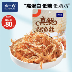水一方 铁板鱿鱼干 真鱿鱼丝30g*3