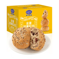 港荣 全麦欧包 坚果夹心 450g*2箱 面包