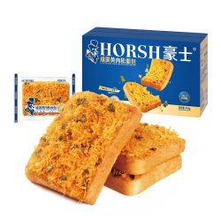 豪士 HAOSHI） 咸蛋黄肉松面包  408g