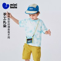 MINI BALA 迷你巴拉巴拉 纯棉柔软透气 儿童短袖T恤