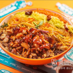 蜜汁烤肉拌饭+四种配菜兑换券·1张 1次券