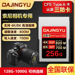 DAJINGYU 大鲸鱼严选CFA卡新手版CFexpressTypeA存储卡适用索尼相机a1A93系